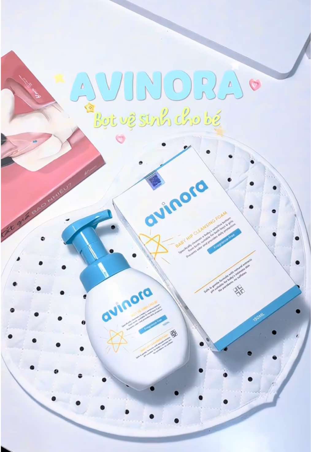 Bọt vệ sinh cho bé Avinora 🫶🏻 #avinora #botvesinhavinora #botvesinh #botvesinhchobe #botvesinhembe 