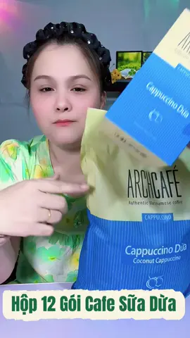 Cà phê sữa Cappuccino dừa Archcafe #archcafe #caphesuadua #càphêsữa #reviewdouong #viral 