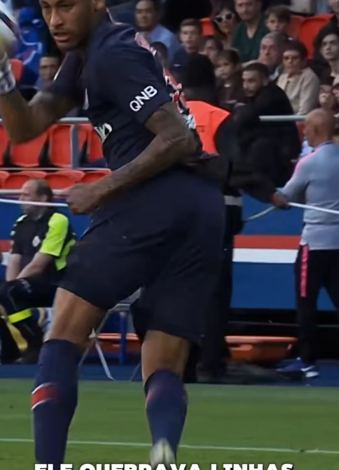 ELE ERA UMA MÁQUINA DE DRIBLES 🔥🇧🇷. #neymar #futebol #psg #dribles