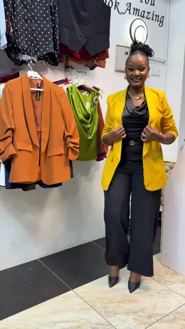 NEW ARRIVALS🛍️🛍️🛍️ ELEGANT RUCHED BLAZERS🔥 Amazing colours  Sizes 8-18