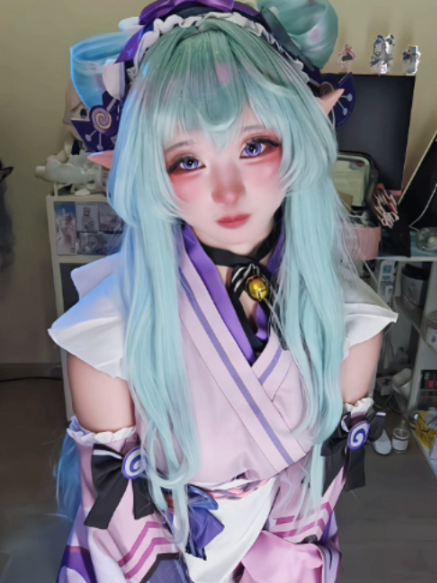 Cos: Yumemizuki Mizuki | Genshin Impact | #cosplay #cosplayanime #GenshinImpact #yumemizukimizuki #mizukigenshin #cute #dance #xuhuong #trending #viral #fyp