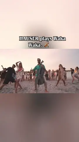 One of the most iconic songs, beautifully played on a cello. 🎻✨ #HAUSER #Cello #WakaWaka #Instrumental #Music