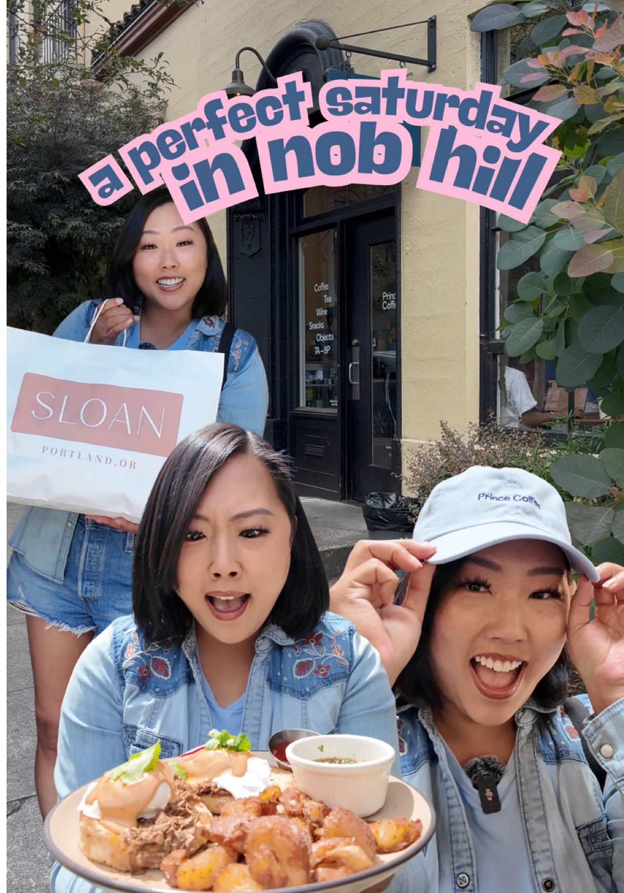 Come along with @HangreeAmee morning in Nob Hill. ☀️ The agenda?! 
 
 1. Prince Coffee - for a stroopwaffle latte ☕️ 
 2. The Yo Store - window shopping  🛍️ 
 3. Besaw’s - for mimosas and brunch 🍳 
 4. Sloan Boutique - tax free shopping 🛒 
 
 You won’t want to miss this one! What does your perfect Saturday look like in NW Portland?? 
 •
 •
 •
 Things To Do in Portland, Oregon • Tax Free Shopping • Brunch in PDX • Best Coffee Spots Portland, Oregon • #pdxnow #nobhill #pdxeats #brunch #pdx 