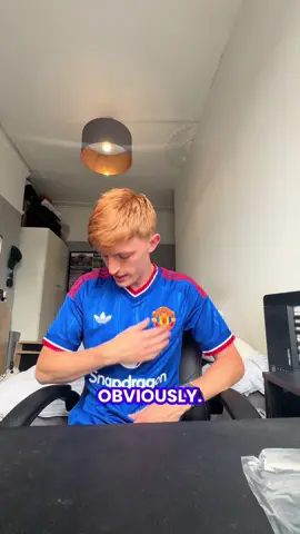 Kit of the season already announced? Clearly an unbiased opinion you can trust 🔴⚫️ #PremierLeague #manchesterunited