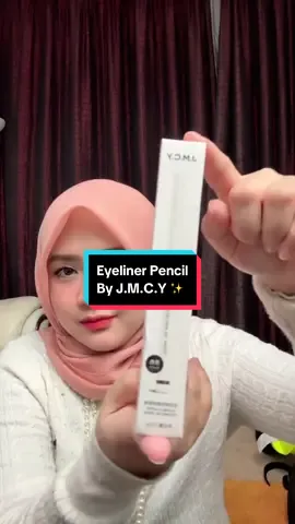 Selalu salah beli Eyeliner yg bila pakai jadi comot atau luntur ?? Eyeliner Pencil dari J.M.C.Y ni Waterproof taw 😍😍  Harga pun berbaloi lurveee tak lurveee 😘😘😘  #jmcyeyeliner #waterproofeyeliner #makeuphacks 