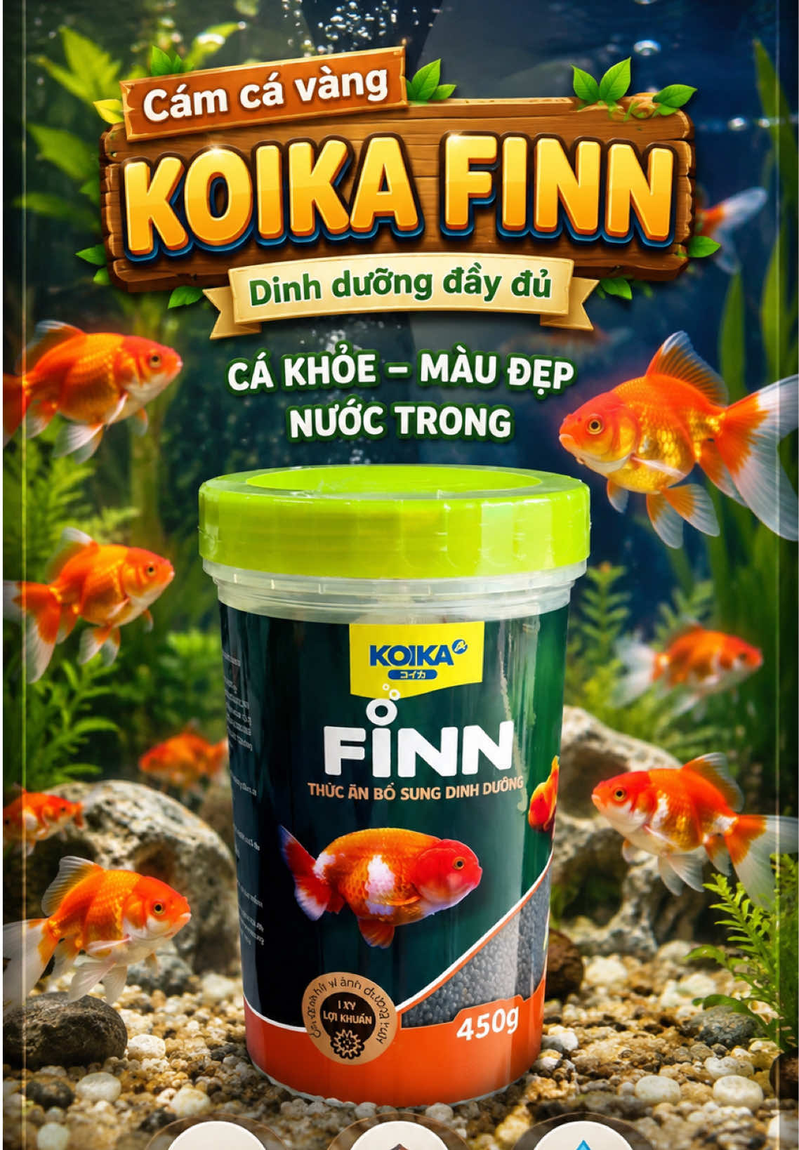 Chơi cá vàng thì ae nhất định phải trải nghiệm loại cám này ít nhất 1 lần ! @𝐓𝐌𝐁 𝐀𝐪𝐮𝐚𝐭𝐢𝐜𝐬🐟🌱 #cacanhthuysinhtmb #camcavang #thucancavang #camca #thucancacanh 