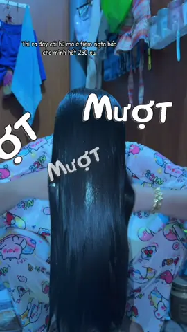 Mua hũ ở nhà tự hấp cả năm tóc lúc nào cũng suông bóng mượt #xuhuong #kemutochyamin 