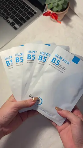 Mặt Nạ Giấy HUNFSOW Hyaluronic Acid B5 ##matna##xuhuong##viral##matnab5