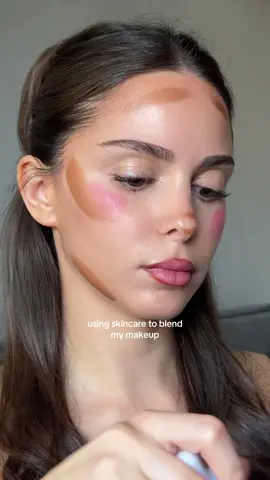 blending your makeup with your skincare >>