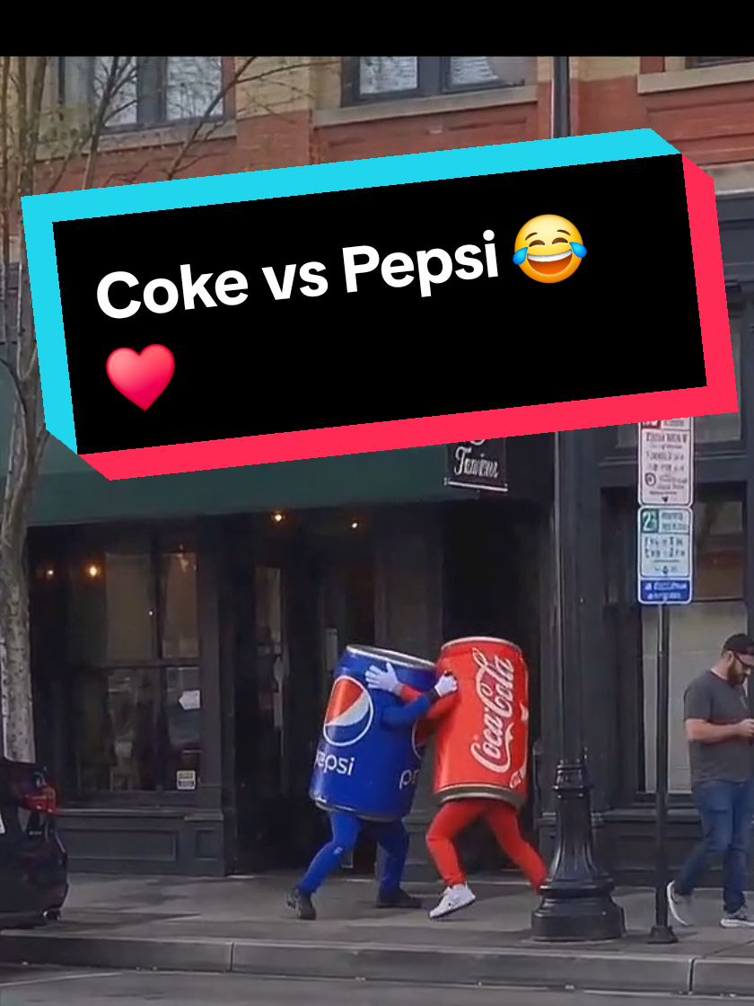 Coke vs Pepsi 😂♥️ #cocacola #pepsi #drpepper #food #viral 
