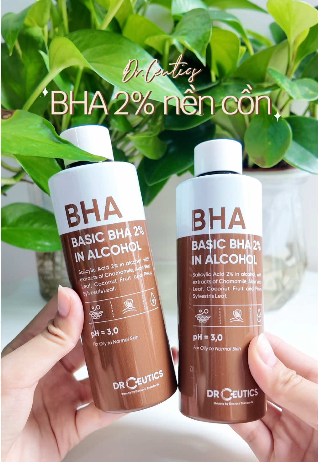 BHA nền cồn #bha #bhadrceutics 