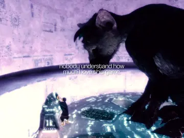 I can’t wait for people to be like : oh but I know blablabla, no you don’t know how much this game actually means to me, how it saved me more times than I would like to admit. I’ve been there since pewdiepie first put a video about it on his ytb channel, and ten years later I’m still here. Idk how to feel about this to be honest. #thelastguardian #thelastguardianedit #thelastguardiangame #trico #fyp 