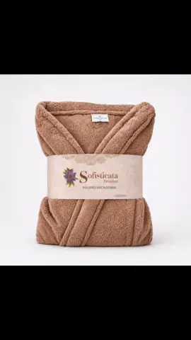 Roupão Plush Microfibra Feminino Toque Macio 180g/m²#roupao #tiktokviral #flypシ 