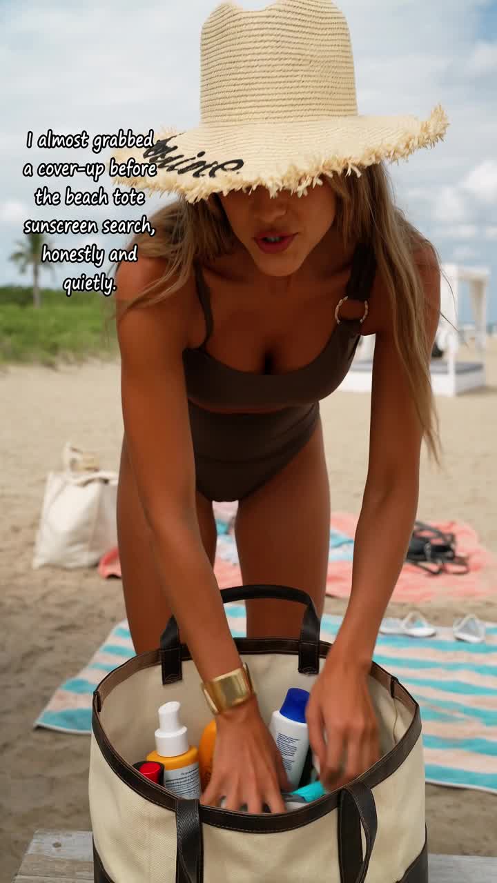 Beach day in my brown bikini 🤎

Straw hat on, sun out, and this simple set is giving easy vacation energy.

Would you pack this for a beach trip? #shapewearswimsuit #highwaistedbikini #swimsuitoutfits #highwaistedswimsuit #threepieceswimsuit #musthaveswimsuits #womensbathingsuit #tankiniswimsuit #plussizeshapewear #swimwearfinds