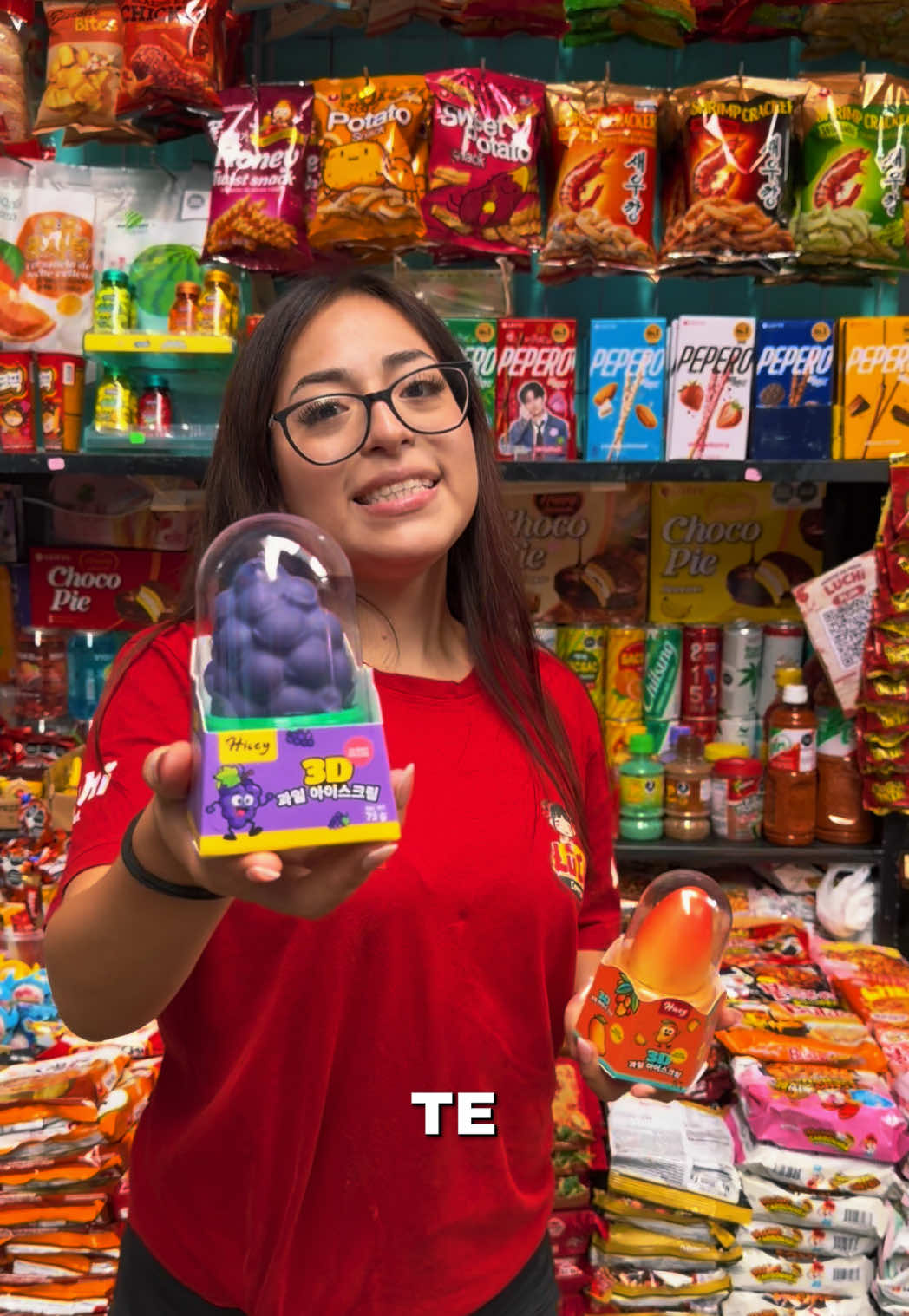 Envíale este video a tu amiga para que te invite uno de nuestros nuevos helados coreanos 3D 🫪 solo en #LuChi #corea #asia #peru #heladoscoreanos  