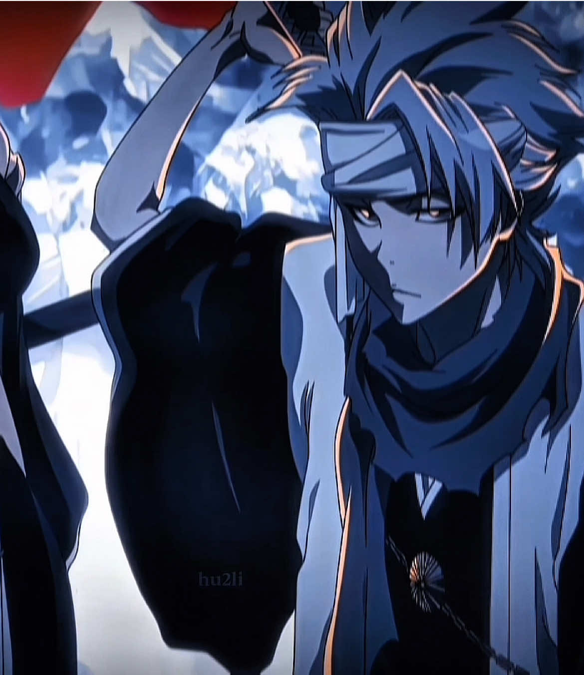 هيتسوغايا توشيرو☝🏼🔥!! #toshirohitsugaya #bleach #team_caster🏅 #تيم_شنايدر #team_⚡️swkr❄️ 