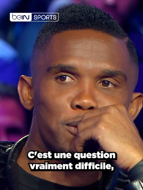 🔥 Quand Samuel #Etoo rendait hommage à #Mourinho ! #Football #beINSPORTS #SportsTikTok