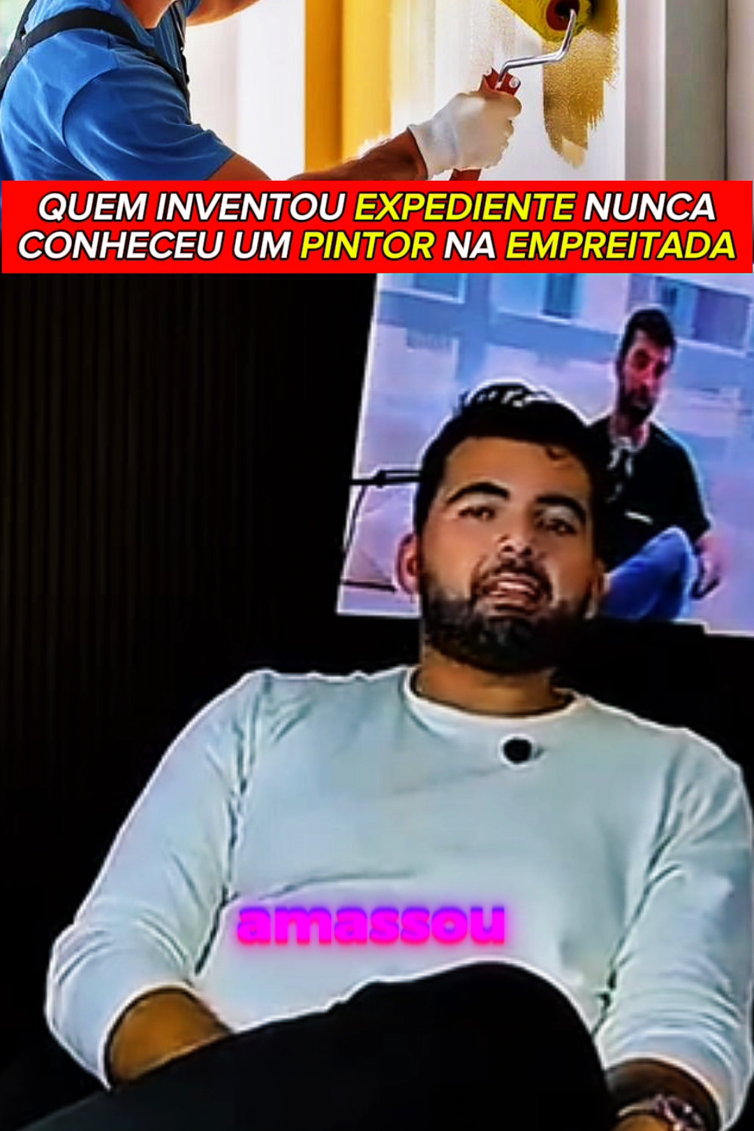 @Danielg.grifo esse pintor é insano! #pintor  #construcaocivil  #clipfygrifo  #danielgrifo  #clipfyleague 