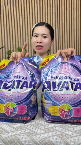 Nước giặt xả 6 trong 1 AVATAR#ebichnhanong #nuocgiatxaavatar 