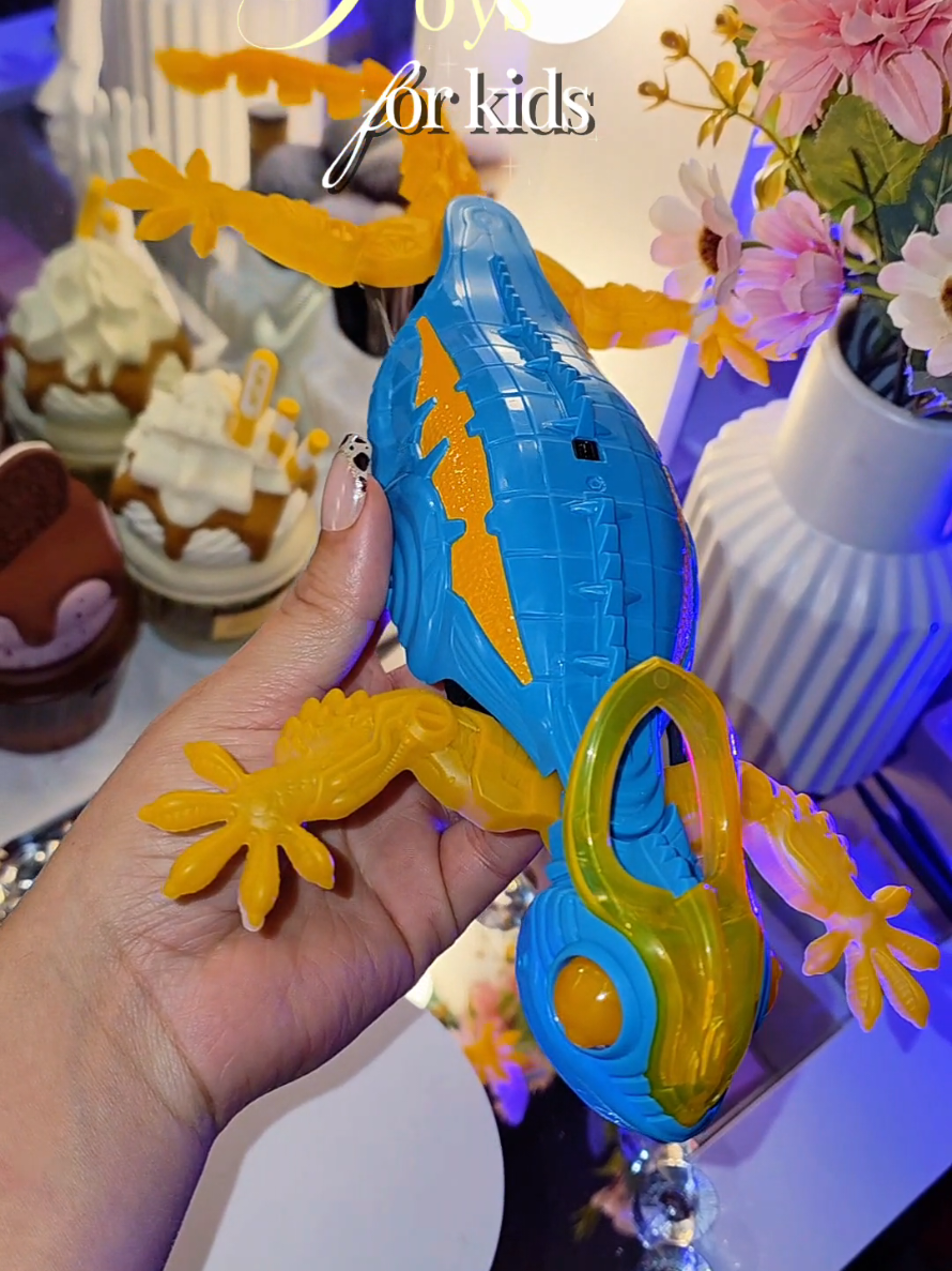 Hex Bots RC Wall and Floor Crawling Glowing Chameleon #tiktokshopsummersale @QVC, Inc 