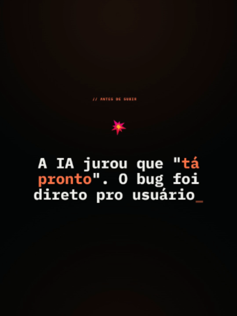 A IA jurou que 