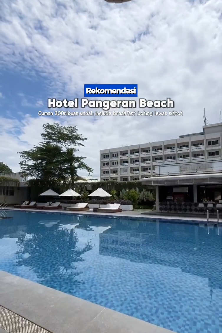 Staycation di hotel pangeran beach hotel pakai voucher tiktok 🤩🥳 #pangeranbeachhotelpadang #promomakangajian #staycation #padang #affordable 