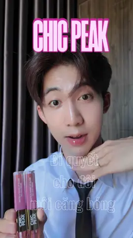 Bí quyết cho đôi môi căng mọng nhé cả nhà yêu ❤️#chicpeak #thucmin #reviewson  #sonbong2dau #cosmetics 