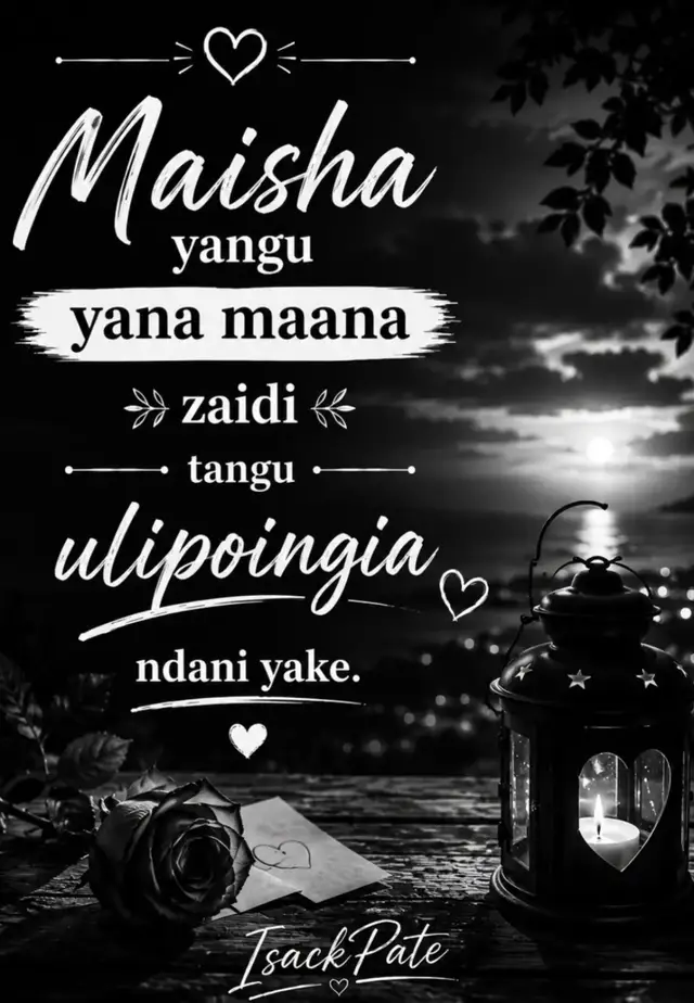 ❤️ Kama una mtu aliyefanya maisha yako yawe na maana zaidi, usisubiri kesho kumwambia. Wakati mwingine maneno machache yanaacha kumbukumbu ya maisha. 💬 Mtaje au mtumie mtu ambaye amebadilisha maisha yako kwa njia nzuri. 🌹 Kwa manukato yanayoacha hisia nzuri kila unapokutana na mtu unayempenda, tembelea @britt's_perfume.tz. Harufu za kudumu, ubora wa hali ya juu na bei rafiki. #Mapenzi #LoveQuotes #TrueLove #RelationshipGoals #BrittsPerfumeTZ    