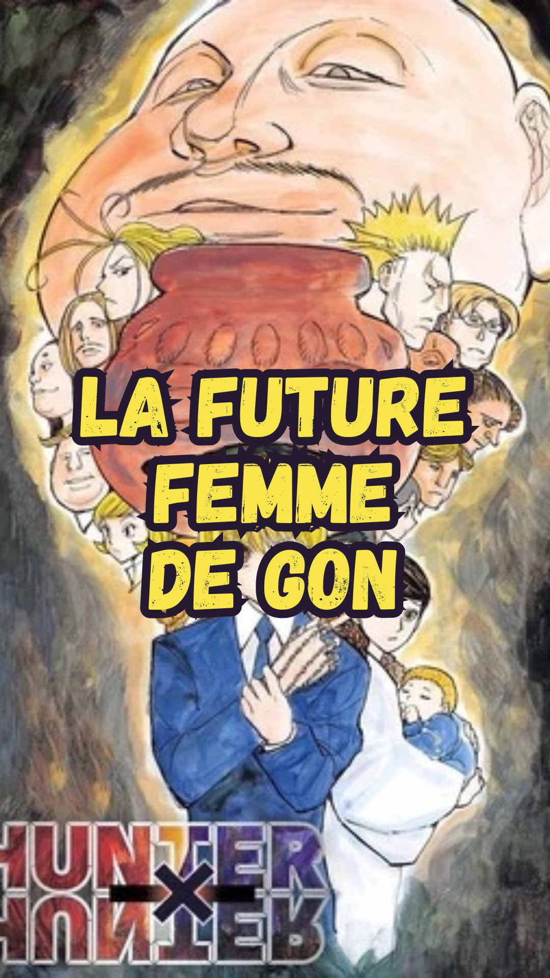 La future femme de gon #manga #anime #hxh #gon 