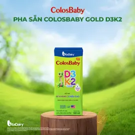 GIẢI “MÃ” COLOSBABY GOLD D3K2 GIẢI PHÁP 2 TRONG 1: HỖ TRỢ TĂNG ĐỀ KHÁNG & TĂNG CHIỀU CAO  Con lớn nhanh là niềm vui, nhưng con lớn vững vàng mới là điều mẹ đặt lên hàng đầu. Một nền tảng sức khỏe chắc chắn chính là hành trang để con phát triển toàn diện lâu dài💚  Pha Sẵn ColosBaby Gold D3K2 giúp mẹ an tâm đồng hành cùng con lớn khỏe mỗi ngày:   ✅ 𝐇𝐨̣̂𝐩 𝐩𝐡𝐚 𝐬𝐚̆̃𝐧 𝐂𝐨𝐥𝐨𝐬𝐁𝐚𝐛𝐲 𝐆𝐨𝐥𝐝 𝐃𝟑𝐊𝟐: Bộ ba 𝐂𝐚𝐧𝐱𝐢 – 𝐃𝟑 – 𝐊𝟐 giúp đáp ứng nhu cầu khuyến nghị, đảm bảo phát triển hệ xương, răng chắc khỏe, phòng ngừa các dấu hiệu thiếu canxi ở trẻ nhỏ.   ✅ Kết hợp cùng đạm Whey và chất béo MCT dễ hấp thu, giúp con tiêu hóa tốt hơn và tăng cân khỏe mạnh mỗi ngày.   ✅ Cùng với Kẽm, Selen, Vitamin & Khoáng chất giúp hỗ trợ tăng cường đề kháng, bảo vệ con khỏi các tác nhân gây bệnh   Vững vàng từ sức đề kháng, cao lớn nhờ hấp thu tốt – tất cả hội tụ trong Pha Sẵn ColosBaby Gold D3K2 🌟  #thung24ColosBaby #ColosBabyGoldCaiTien #ColosBabyGoldD3K2 #tangcuongdekhangtangcankhoemanh #Vkgg20418