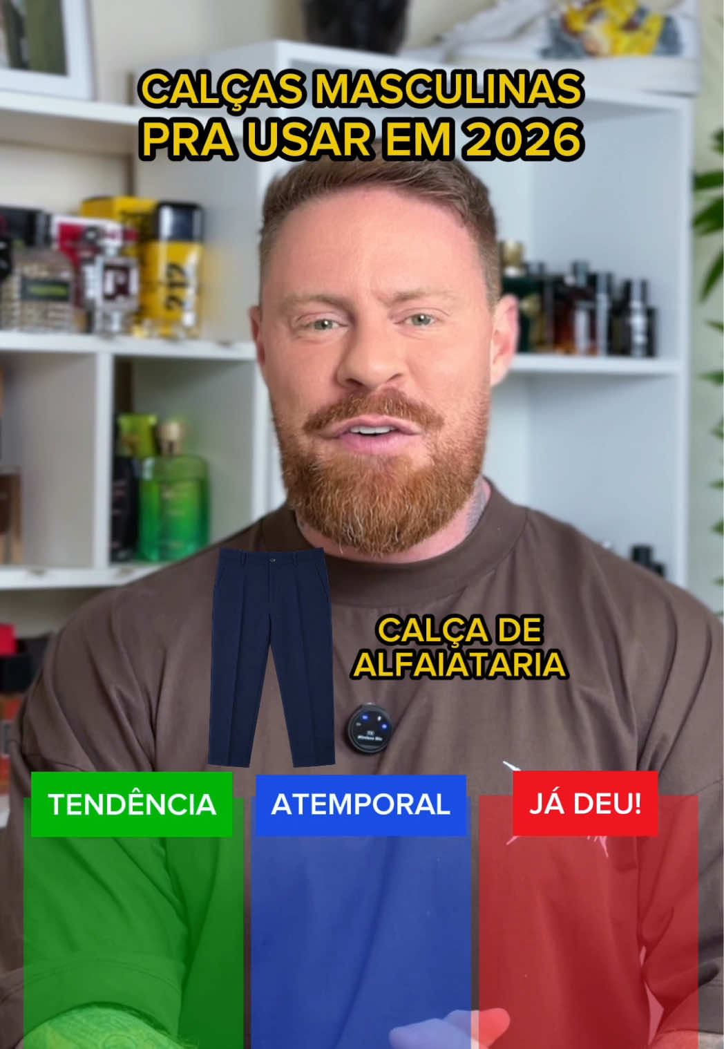 Quais CALÇAS MASCULINAS usar em 2026 TIMÊ? 💪 Concordam com a Lista? COMENTEM!!! #estilomasculino #modamasculina