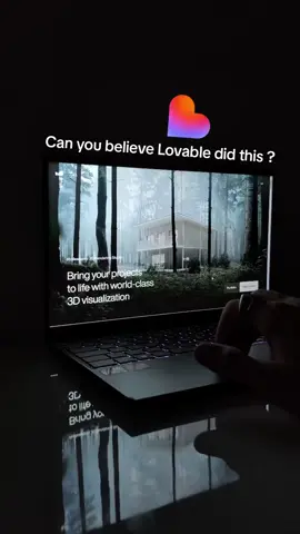 How I build with Lovable 👇 Academy in bio 🔗 Two formulas give an architecture portfolio that expensive editorial feel: That heading that rises into place line by line is a clip reveal, wrap each line of text in a container with overflow hidden, then on scroll slide the text up from below the mask, the words appear to be pushed up out of nowhere instead of just fading in, tie it to the scroll trigger so it fires exactly when the section enters view. The projects sit in an asymmetric grid, never a boring equal grid, give some images two columns and others one, and let a few break the baseline so the eye moves in a Z instead of scanning a boring table, that imbalance is what separates a studio site from a template. Grayscale images that regain color on hover keep it calm until you engage. Save this if you want editorial portfolios 🏛️ #lovablepartner #buildinpublic #webdesign #minimal #fyp