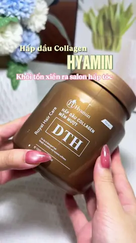 Hấp tóc collagen mềm mượt, Hyamin DTH #viral #utoc #hyamin #dth #haptoc 