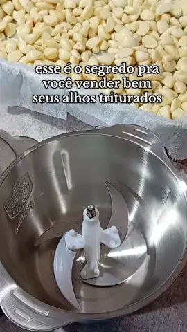 você não precisa de muito pra começar, esse triturador é perfeito pra iniciar seu negócio com alhos 🧄💜 #trituradordealimentos #trituradordealho #multiprocessador #alhotriturado #tiktokshop 