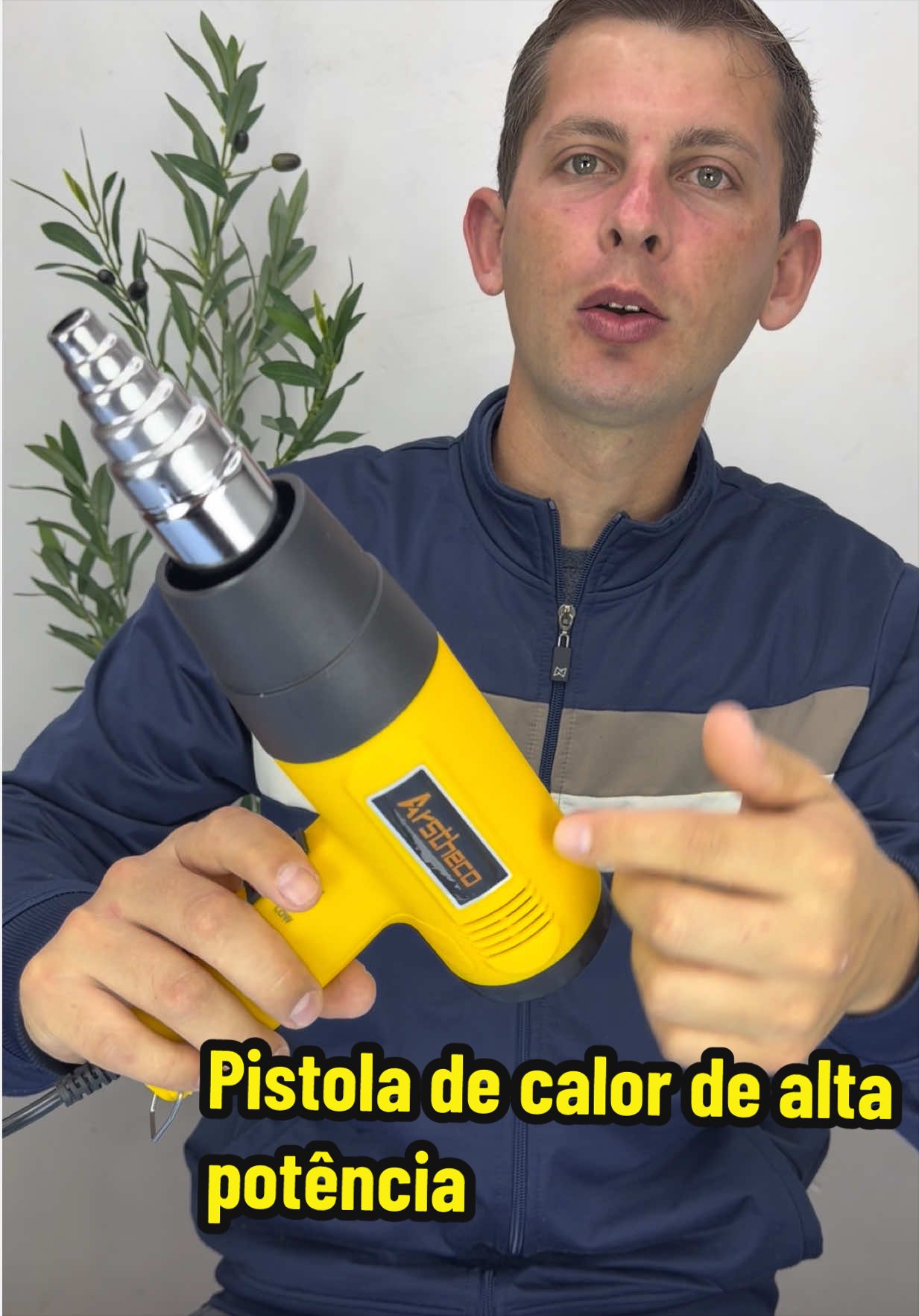 Pistola de calor de alta potência #arstheco  #sopradortermico 