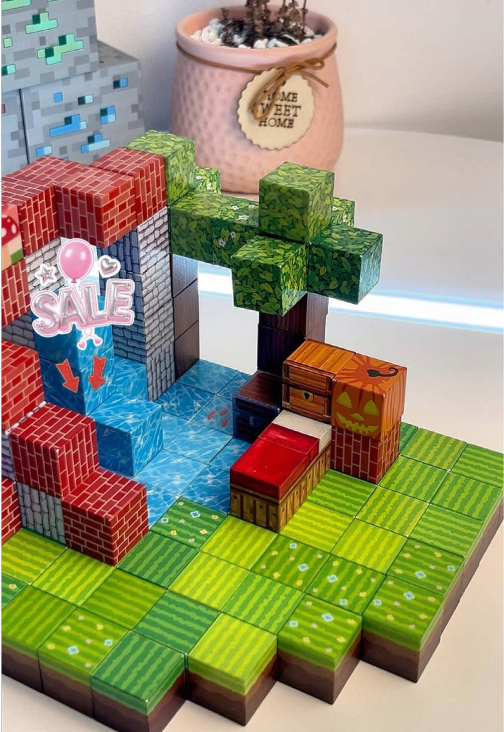 It’s amazing what kids can do when you simply step back. #screenfreeplay #stemeducation #creativegifts #dealsforyoudays #magnetictiles 