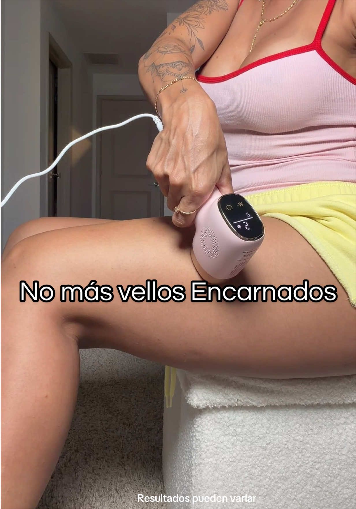 @wavytalkofficial Laser IPL para hacerlo desde casa, desp!dete de esos vellos enterrados ✨🌷 #wavytalk #iplhairremoval #vellosencarnados #summerglowup #tiktokshopcreatorpicks 