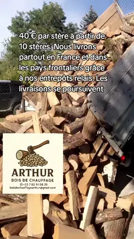#ÉnergieNaturelle #LivraisonBois #France #QualitéPremium #BoisFrance #HiverFrance 