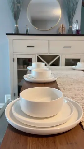 Vajilla de porcelana , eata disponible en diferentes colores y diferentes cantidades! #dinnerware #dinnerset #vajilla  #juegodevajilla #fyp