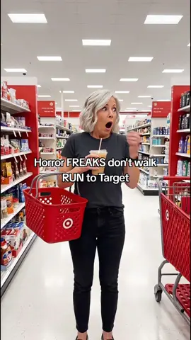 Horror FREAKS don't walk RUN to Target #horror #halloween #prank 