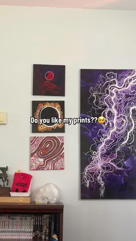 Constructive criticism is appreciated! This is the first time I’m actually releasing prints…I’ve had an Etsy for 4 years and I’ve been too afraid to take the leap. But I guess you’re never really ready right?  #etsyshopowner #dopaminedecor #artprints #creativejourney #altart 
