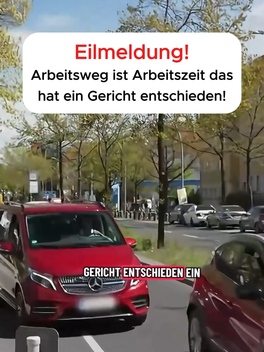Arbeitsweg ist Arbeitszeit, das hat ein Gericht entschieden! #nachrichten #aktuellenachrichten #nachrichtenausdeutschland #eilmeldung #nachrichtenausallerwelt 