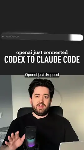 DM us Codex to get the link! OpenAI just dropped a Cloud plugin that integrates Codex with Claude Code for seamless AI coding collaboration. This smart coding tool combo helps you plan, build, review, and optimize projects faster while saving tokens—perfect for developers looking for a trending AI coding solution. #openaicloud #codex #claudecode #aicodingtools #programminglife