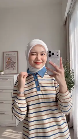 Blouse kaos strip gemess 🤏😘#creatorsearchinsights #ootdclothes #trend #OOTD #fyp