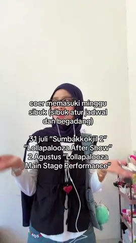 Sumbakkokjil 2 masih aman soalnya sore, tapi kalau Lollapalooza duh harus begadang prenn😭 #coer #cortis #coerina #sumbakkokjil2 #lollapalooza 