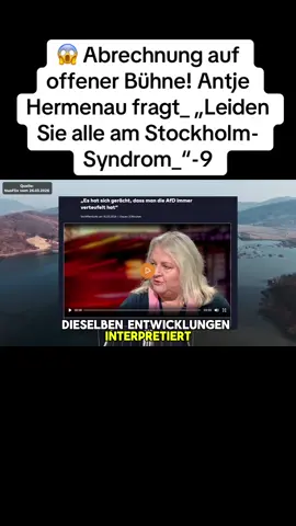 😱 Abrechnung auf offener Bühne! Antje Hermenau fragt_ „Leiden Sie alle am Stockholm-Syndrom_“-9