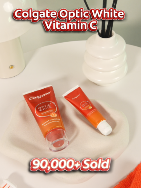 Keeping it simple, keeping it consistent. ✨#ColgateOpticWhite #ColgateVitaminC #VitaminC #OralCare #TiktokFinds
