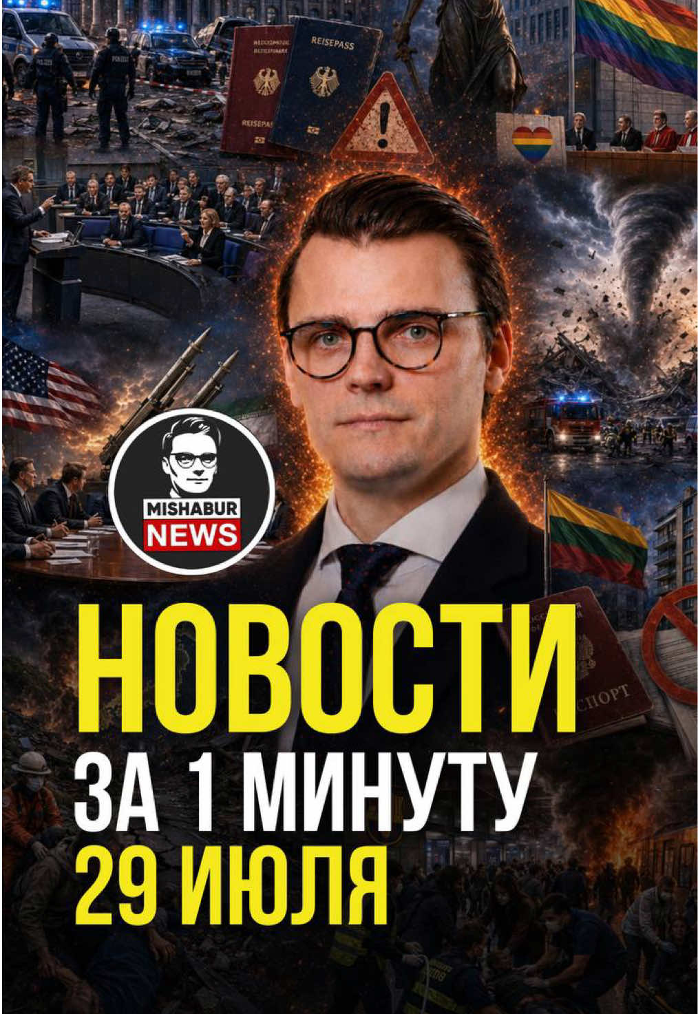 Новости за 1 минуту | 29.07.2026