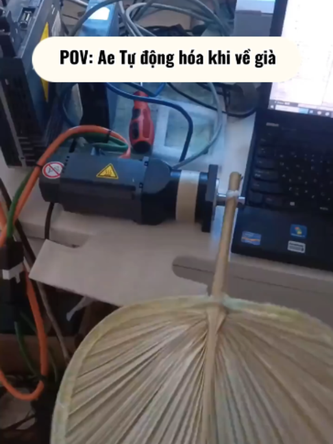 Anh em tự động hóa Genz về già kiểu gì cũng có #tudonghoa #plc #servo