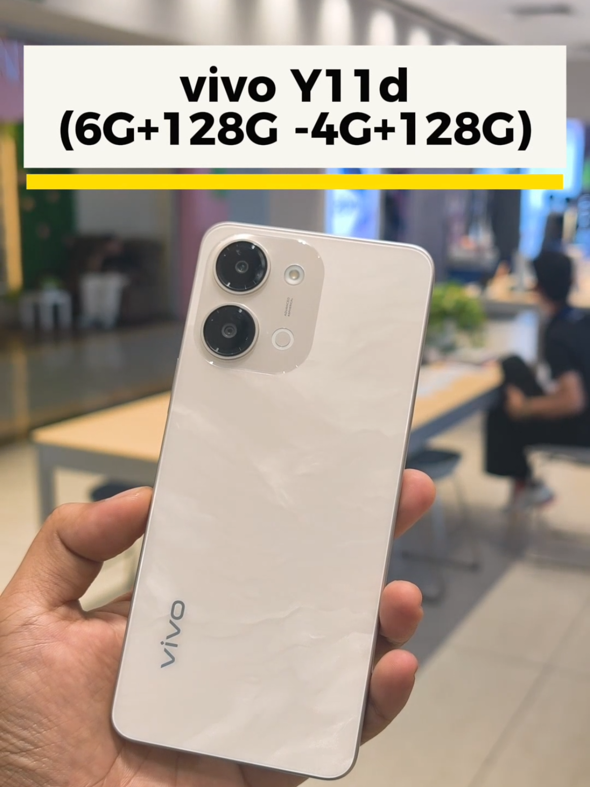 အသစ်ထွက် vivo Y11d  အားသာချက်များ #Y11d #myanmarplazavivoshowroom #vivoshowroomyangon #vivomyanmar #foryoupage 